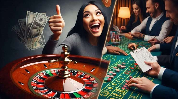Layar permainan Wolf Gold dengan gulungan dan simbol-simbol khusus